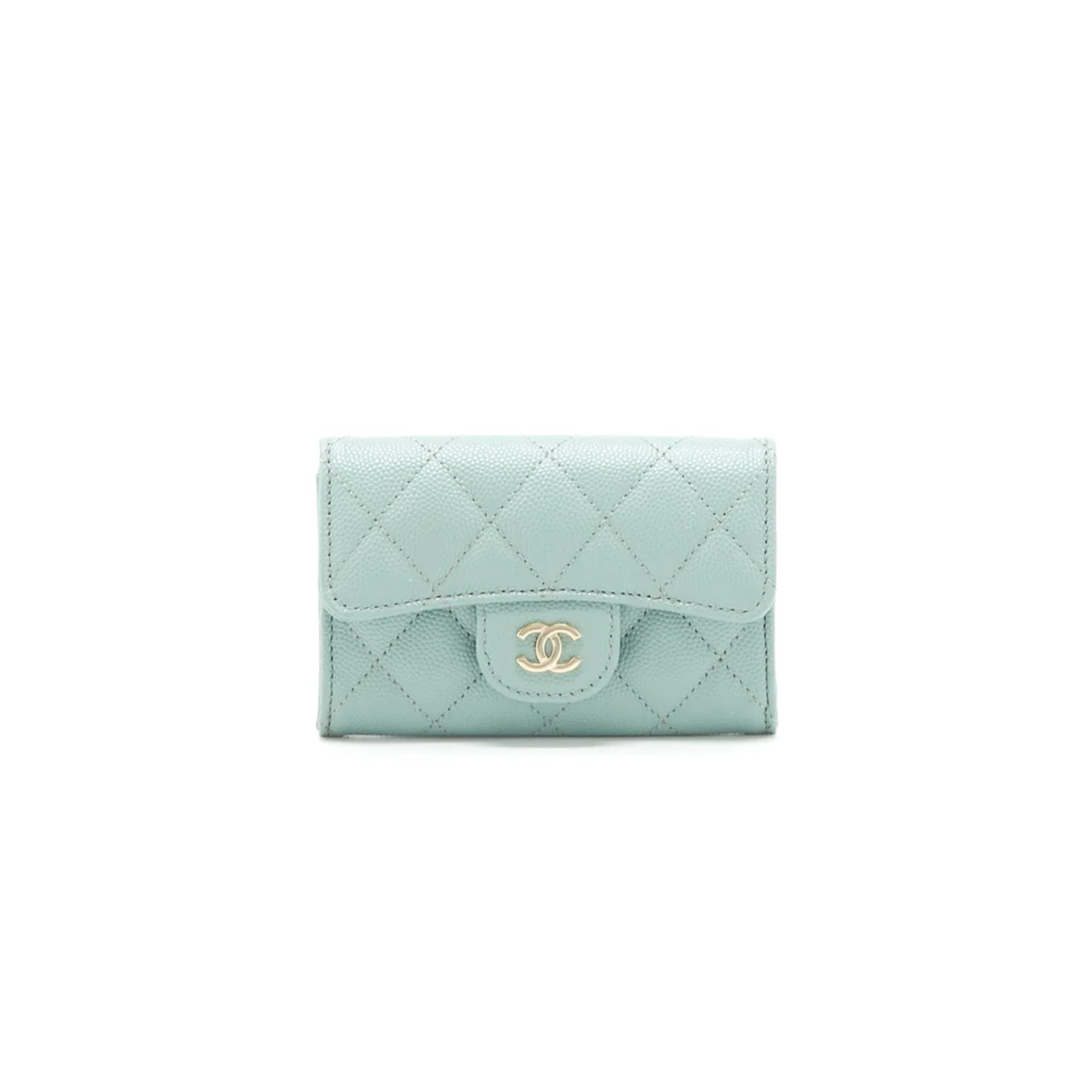 CHANEL CAVIAR QUILTED FLAP CARD HOLDER WALLET AP0214 (11.3*7.5*2.5cm) CHANEL CAVIAR QUILTED FLAP CARD HOLDER WALLET AP0214 (11.3*7.5*2.5cm)